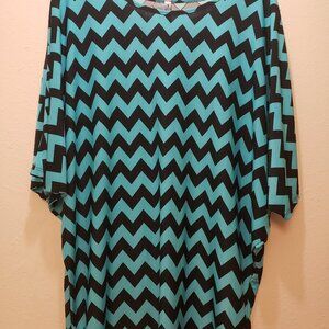 WOMEN'S PLUS SIZE SUPERLINE BLOUSE 2X